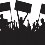 Farmers protest against forest department
