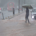 Heavy rain warning issued for 10 districts
