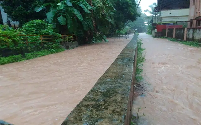heavy rain in Dakshina Kannada district,