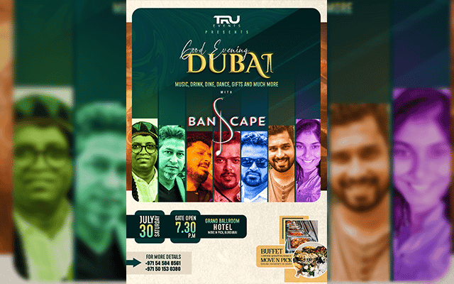 DUBAI: Bandscape will be showcasing its first live concert on July 30