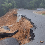 Honnavar: Highway collapses on sea route, instructions to use alternative route