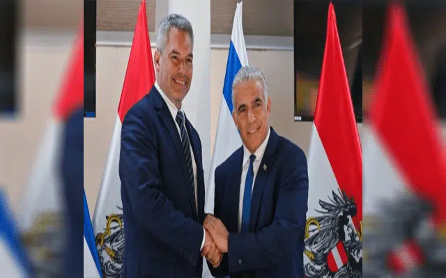 Israel, Austria sign strategic partnership agreement