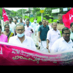 Kasargod: Protest march to forest department office
