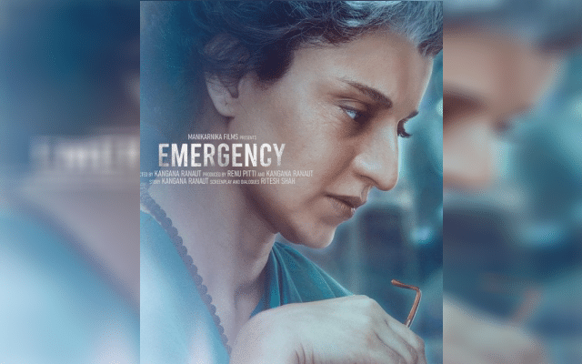 Kangana Ranaut reveals Indira Gandhi's look from 'Emergency'