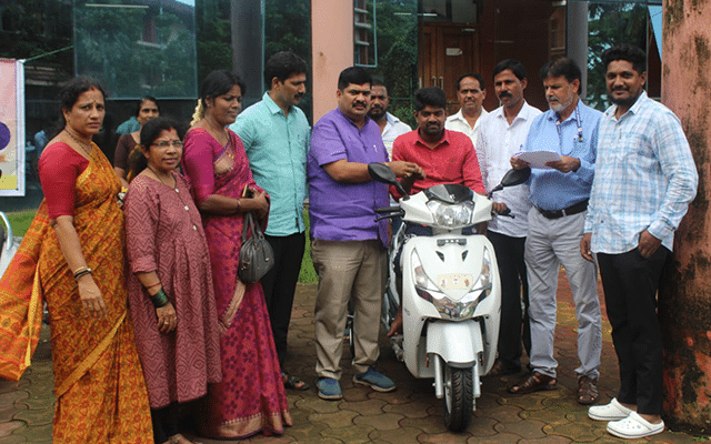 Mangaluru: Machine-operated two-wheelers distributed to differently-abled persons