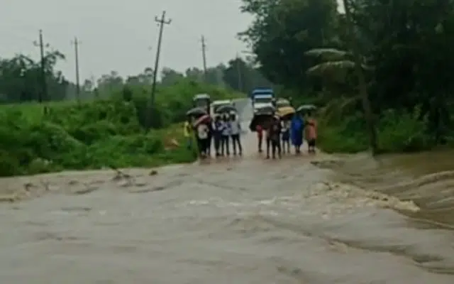 Mysuru: Heavy rains lash villages on the outskirts of Nagarahole Park