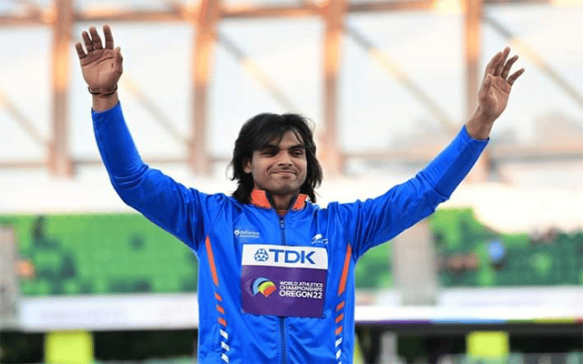 Neeraj Chopra wins historic silver medal at World Athletics Championships