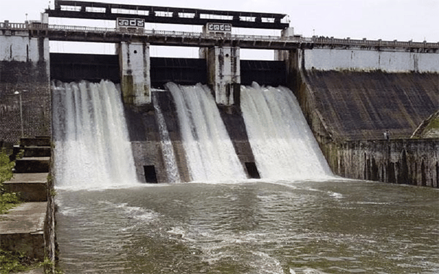 The Taraka Reservoir in H.D. Kote is full