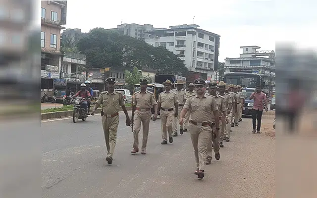 Tight security arrangements have been made across the taluk.