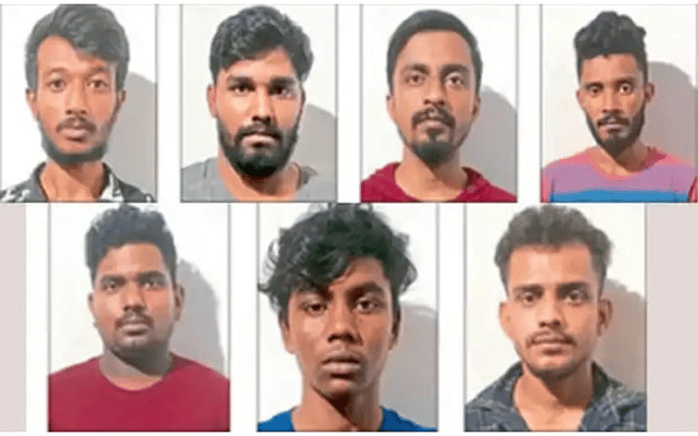 7 arrested for selling ganja