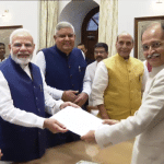 Jagdeep Dhankar files nomination as NDA's candidate for Vice Presidential election
