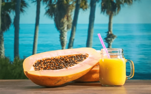 How to make papaya fruit juice