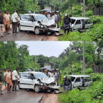 PUTTUR: A tragic accident took place between a shift and a Maruti Omni at Panjala
