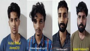 students arrested for possessing ganja