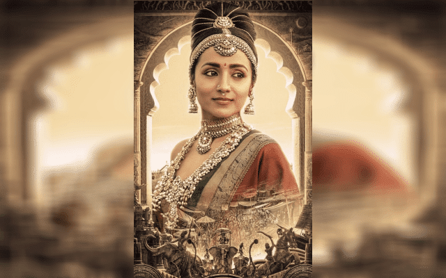 Trisha's first look as Rajkumari Kundavai in 'Ponniyin Selvan' is out