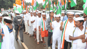 Bantwal: Former minister B. A foot march led by Ramanath Rai