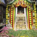 Bengaluru: Dedication of new 'Navaratna Kavacha' to Brindavana - The Mid-Day Aradhana of Rayas