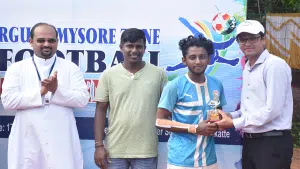 Validictory Programme & Prize distribution of RGUHS Mysore Zone Intercollegiate Football Tournament
