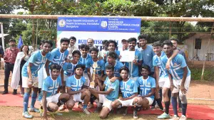 Validictory Programme & Prize distribution of RGUHS Mysore Zone Intercollegiate Football Tournament