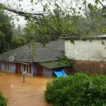 Kodagu: Heavy rains lash koyanadu sampaje area bordering kodagu