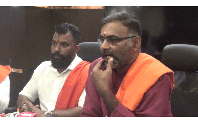 Mangaluru: Hindu Mahasabha blames BJP's anti-Hindu policies for killing Hindus