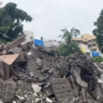 Dilapidated 4-storey building crashes in Mumbai's Borivali suburb