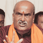 Keeping a sword at home is not a crime, says Pramod Muthalik