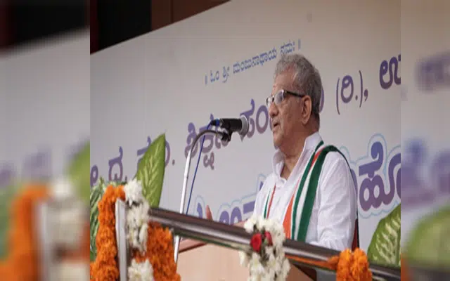 Dr. D. Veerendra Heggade says that constructive growth is essential with universal humanity
