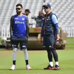 Team India coach Rahul Dravid joins squad before India-Pakistan match