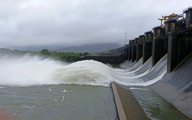 Karwar: Release of excess water from Kadra dam