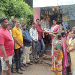 Rupali Naik launches door-to-door national flag distribution drive