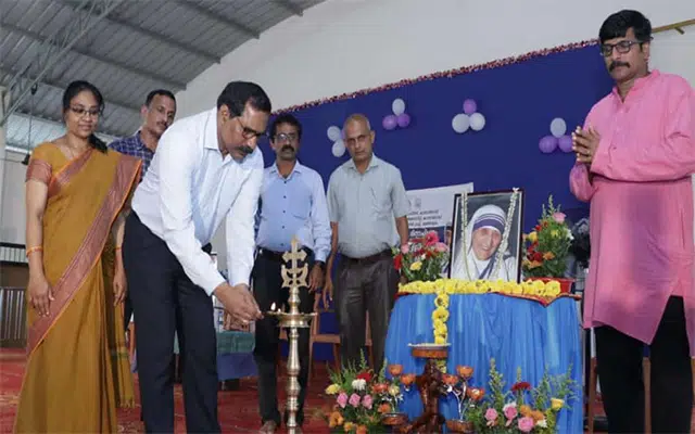 Mother Teresa's day celebrations at Manjeswaram Snehalaya Rehabilitation Centre