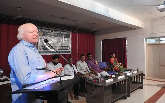 Dr. Kishore Kumar C.K. said that the betterment of the nation is due to the proper utilization of resources.