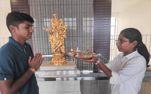 Mangaluru: Rakshabandhan programme at Sakthi Vidya Sansthan