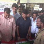Mangaluru: Har Ghar Tiranga Abhiyan - National Flag sale Sunil Kumar driving