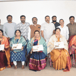distributed to the winners of varamahalakshmi photo competition.