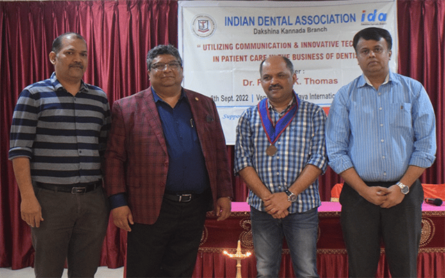 A one-day workshop organised by the Indian Dental Association