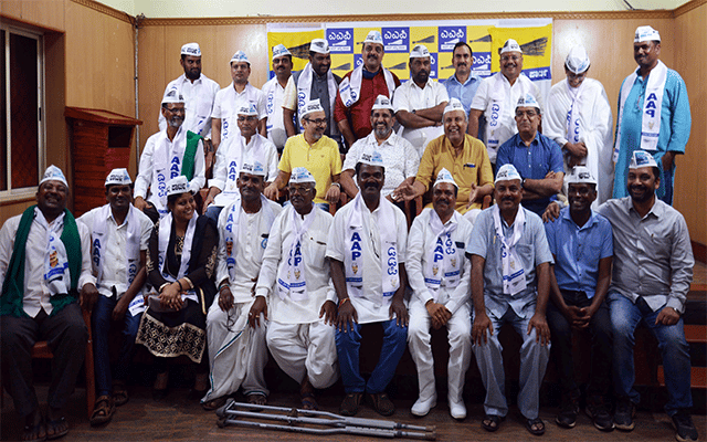 Bengaluru: Several leaders from North Karnataka have joined the Aam Aadmi Party