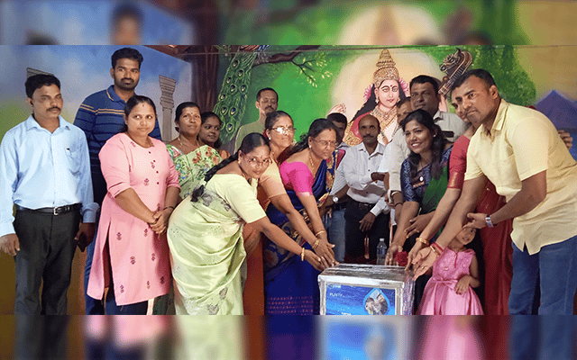Bantwal: Drinking water purification machine handed over to Government Higher Primary School