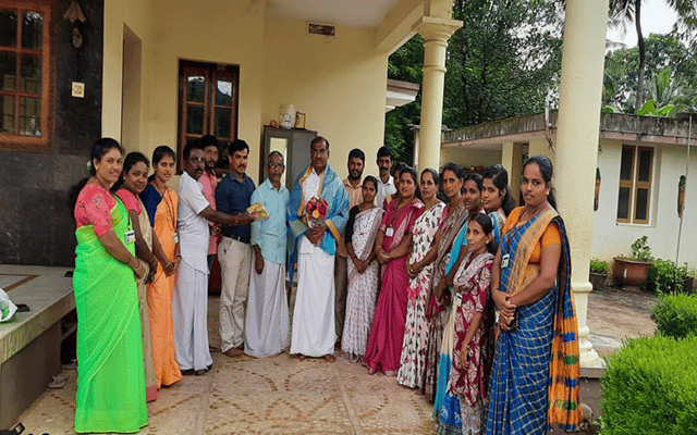 Belthangady: Dharmasthala Rural Development Project felicitates Shivaprasad Ajila