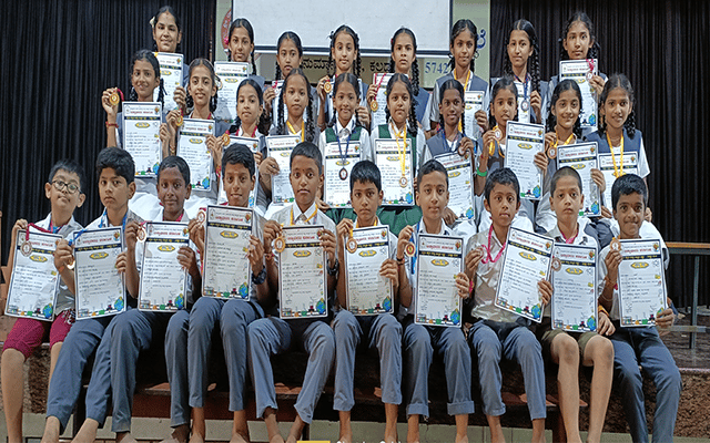 Uppinangady: The performance of the students of Kalladka Sri Rama Higher Primary School
