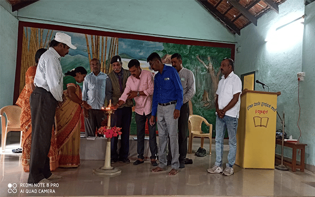 Madikeri: Kannada Sahitya Parishat Endowment Lecture programme at Siddapura Government School