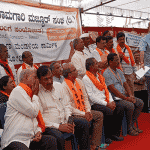 Protest to save construction workers' welfare board