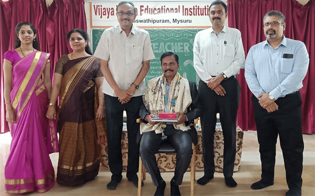 Mysore/Mysuru: Teachers are intellectual parents of students. Hanumantachar Joshi