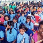 Pandavapura: School children
