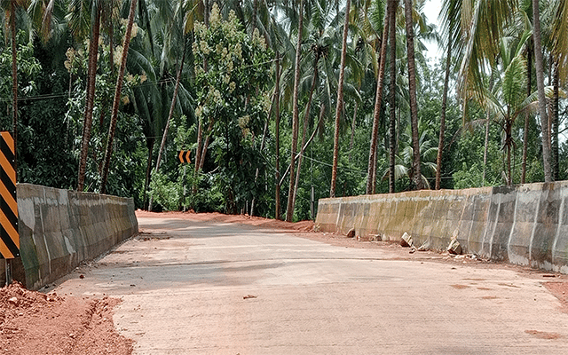 Senapura-Bantwadi road development dream come true