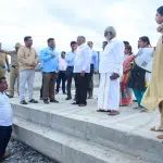 Minister Somanna inspects road works