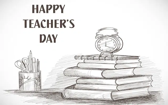 Let's pay a heartfelt tribute to our teachers