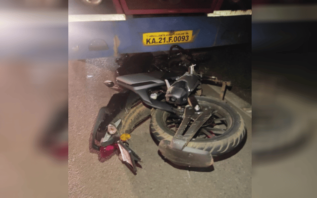 Bantwal: Bike rider injured in accident between bike and bus