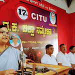 Mangaluru: Development of the country is not possible without the working class: S Varalakshmi